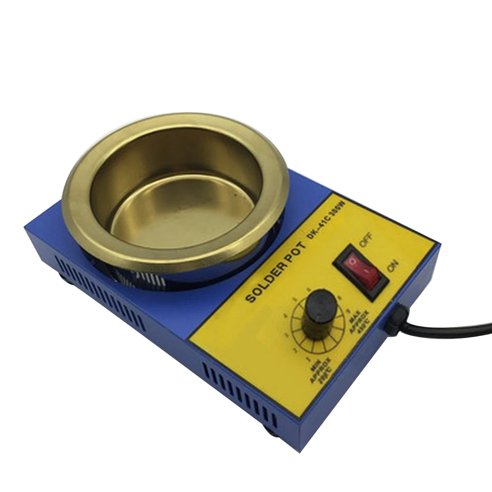 

300W Tin Pot Tin Stove Stainless Steel Heating Tin Smelting Furnace Small Pot Convenient Tin Smelting Pot