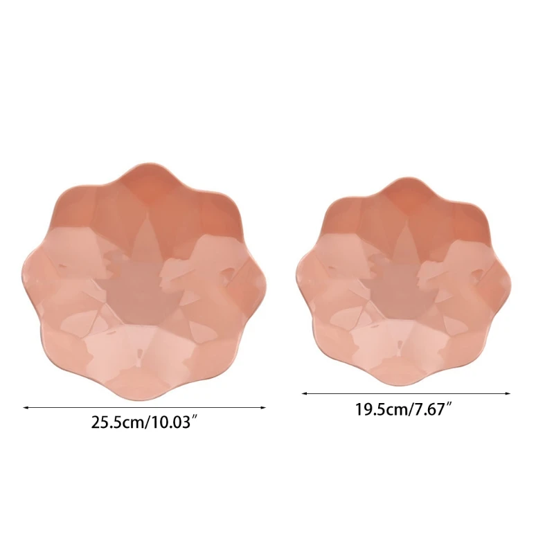 Пластиковая тарелка для фруктов многоразовая износостойкая пластиковая