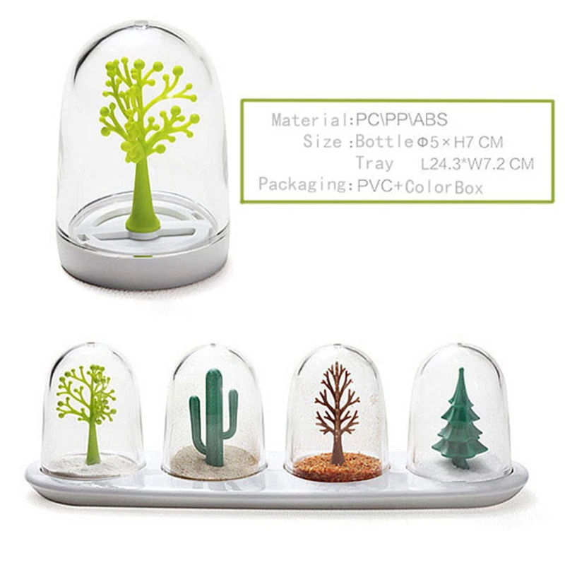 4 шт./компл. Креативные кухонные инструменты для специй бутылочки приправ