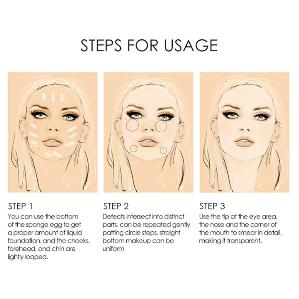 

FOCALLURE 35g Long Lasting Moisturizing Makeup Concealer Liquid Foundation Makeup Base Face Liquid Cover Concealer Dropship