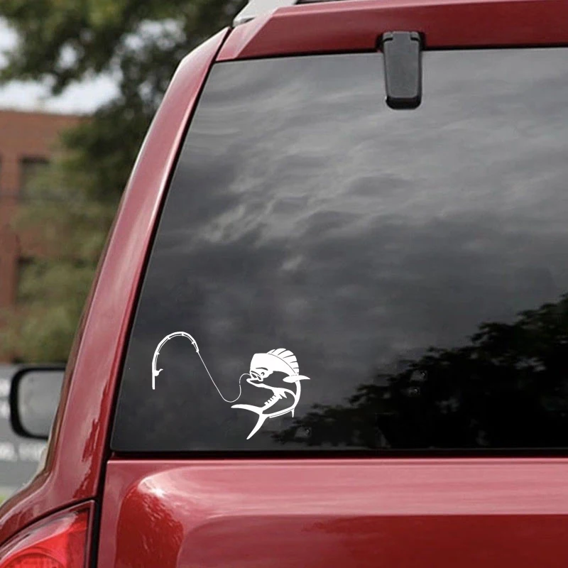 Интересная виниловая наклейка на леску | Автомобили и мотоциклы