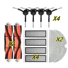 Запчасти для робота-пылесоса Roborock S55, основная и боковая щетки, НЕРА-фильтр, тряпичная ткань, наборы аксессуаров, Robrock