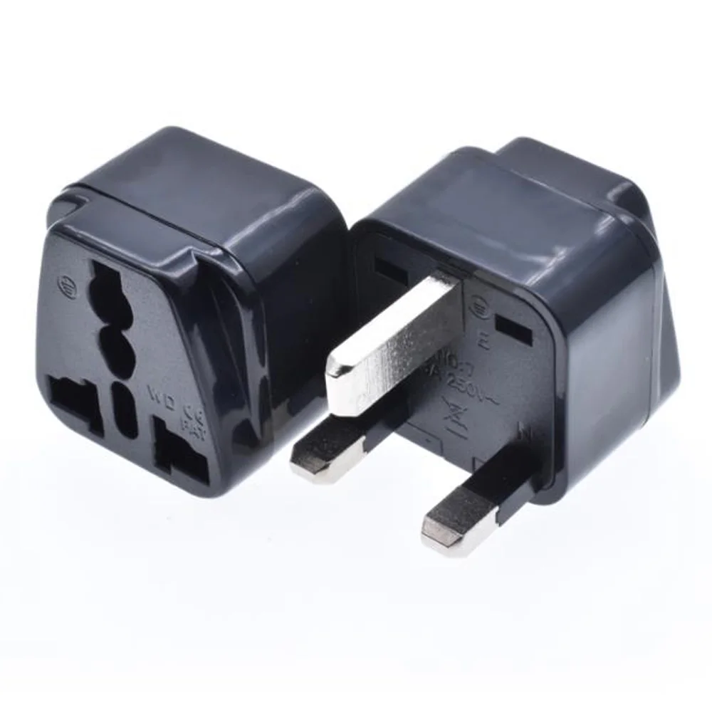 Универсальный переходник для путешествий черного и белого цвета 13 а 250 В