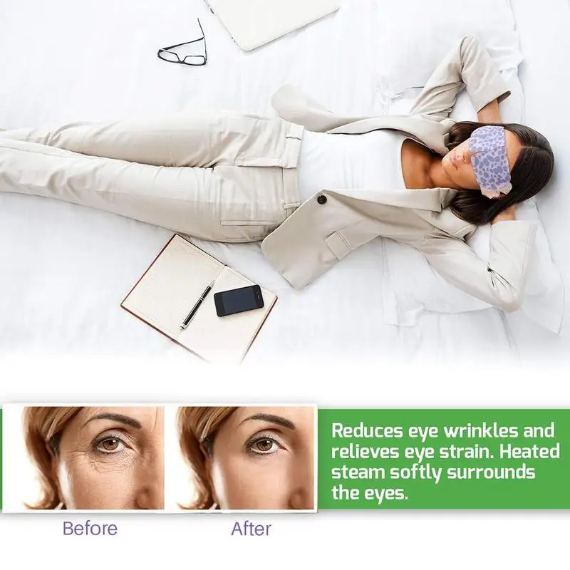 Лавандовая Паровая маска для глаз грейпфрута и жасмина 41 градусная круглая с