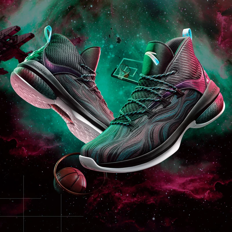 Новинка 2019 года мужские баскетбольные кроссовки с высоким берцем армейские