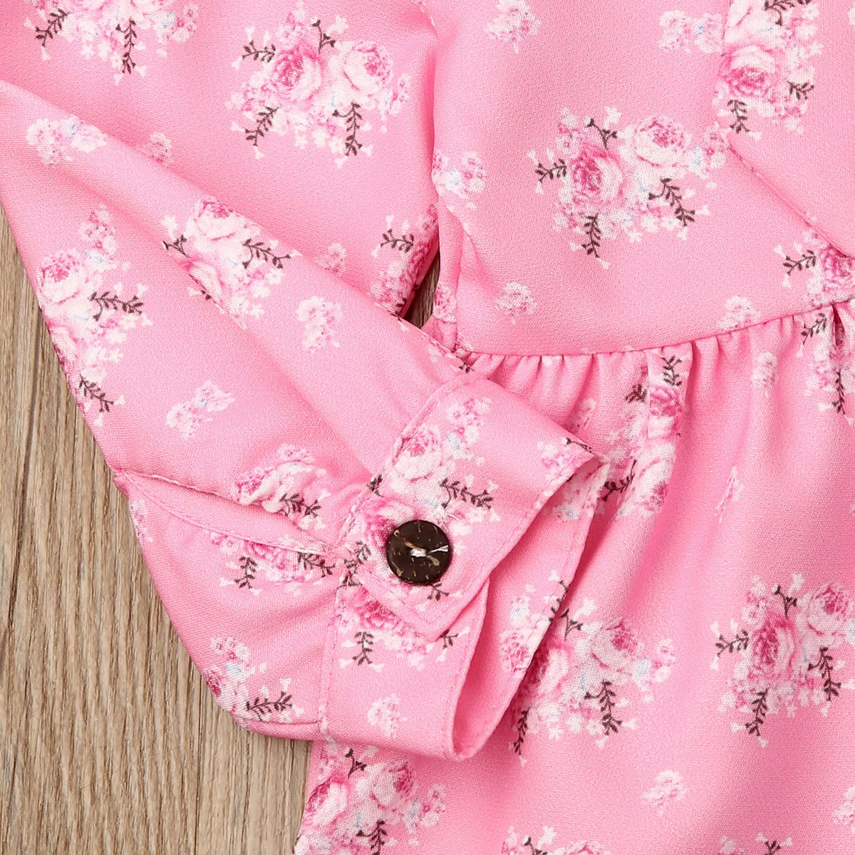 Maximum supplier CUTE Kids Baby Girls Floral Dress Long Sleeve Party Pageant Clothes |