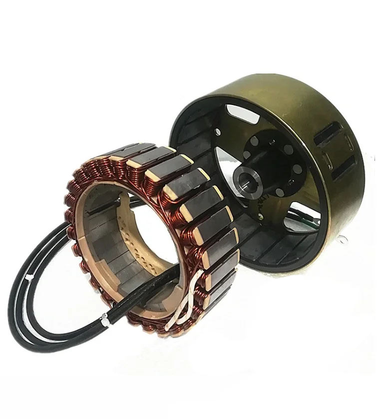 Расширитель диапазона генератор Статор ротор 27 полюсов 4 кВт 5 60V72V аксессуары для