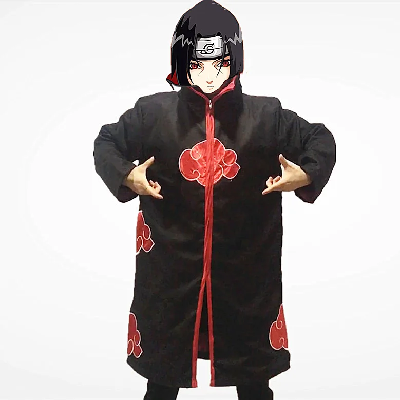 Костюмы на Хэллоуин аниме Наруто Акацуки Учиха Итачи косплей Рождество карнавал