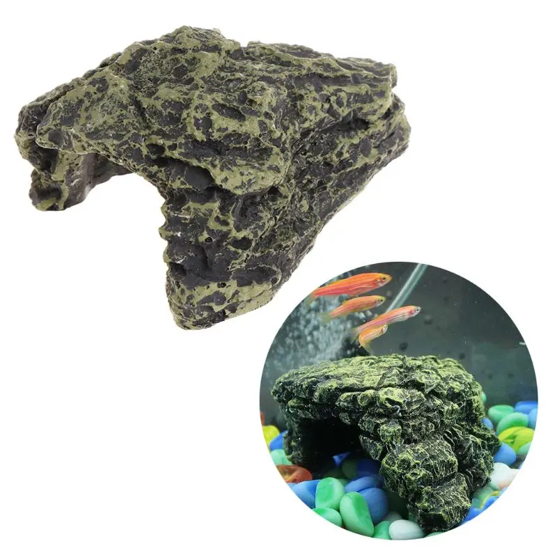 Чехол чехол для пещера рептилий черепахи плавающие сзади платформа украшение