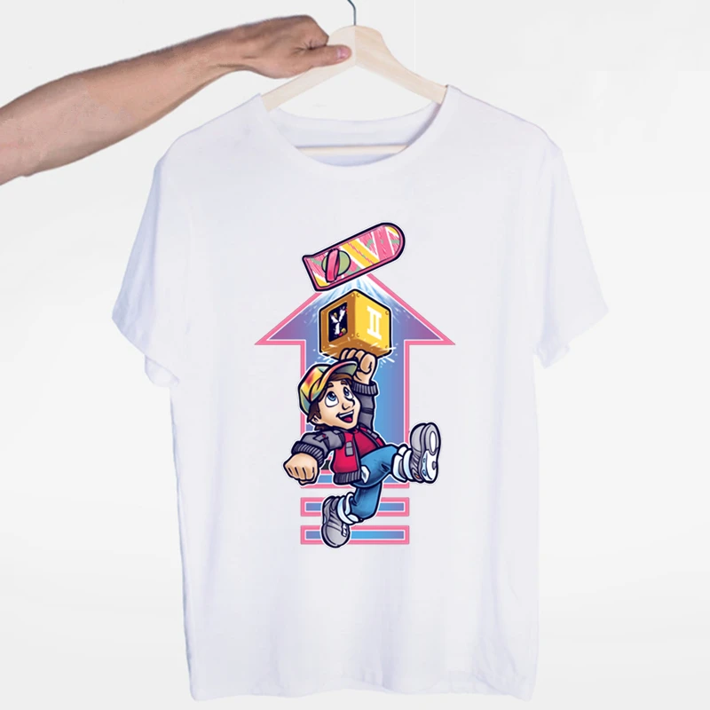 Футболка Future для мужчин и женщин Классическая серия фильмов Назад в будущее