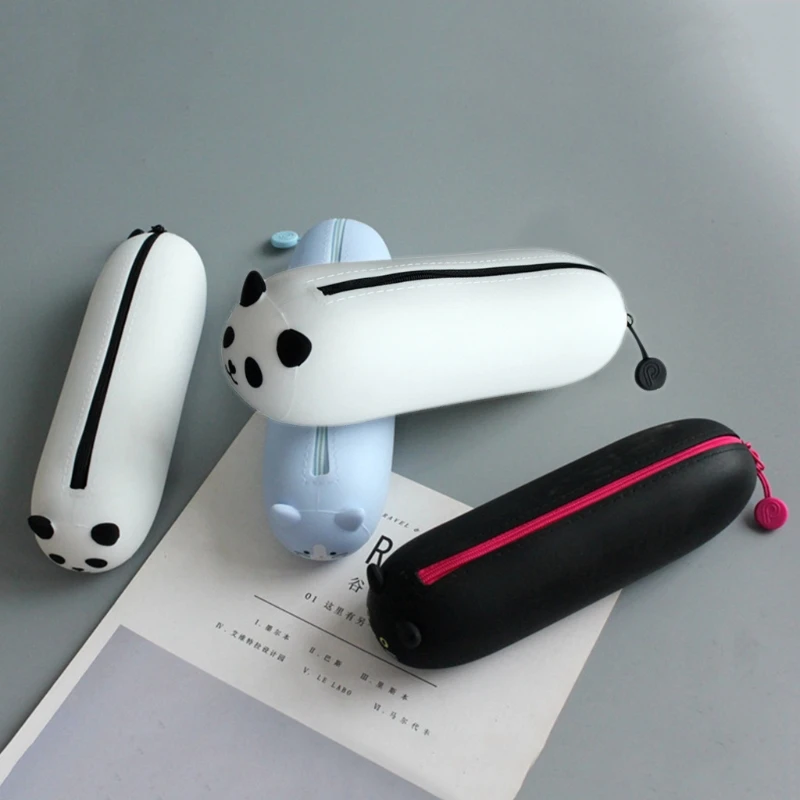 

Вместительный чехол для ручек, пенал, косметичка, сумка для хранения на молнии, настольный органайзер, сумка для детей, для дома, путешествий...