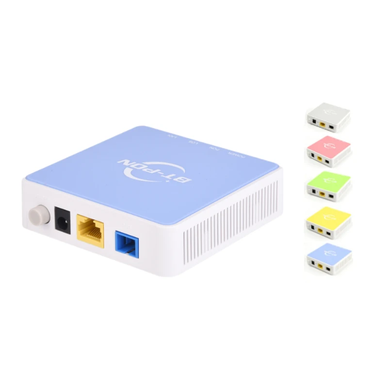 14 шт./лот BT PON GEPON mini single port ont bosa gepon onu 1ge epon customized lan gpon support OEM|Оптоволоконное