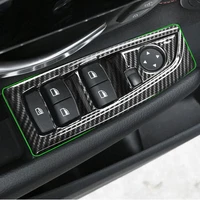 carbon fiber color door armrest panel window glass buttons frame cover trim for bmw 2 series f45 lhd interior accessories