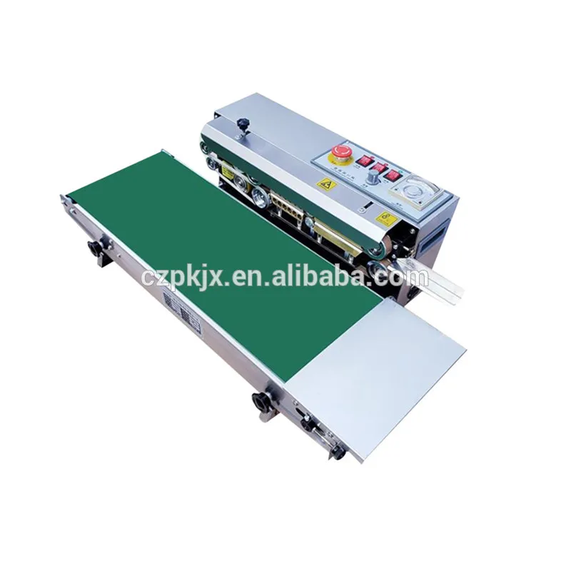 

FR-770 Food Bag Continuous Sealing Machine Automatic Plastic Film Packaging Machine Auxiliary Equipment