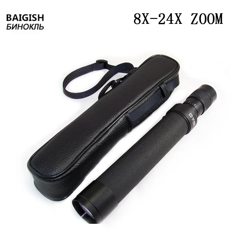 

BAIGISH 8-24X40 Outdoor tourism Zoom Monoculars HD high magnification Stretch Telescope Professional hunting Monoculars