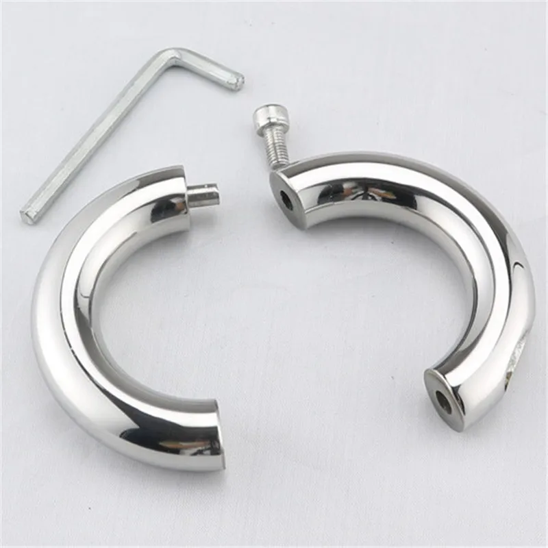 Кольцо для пениса мяч растяжка задержки длительное металлическое кольцо на член