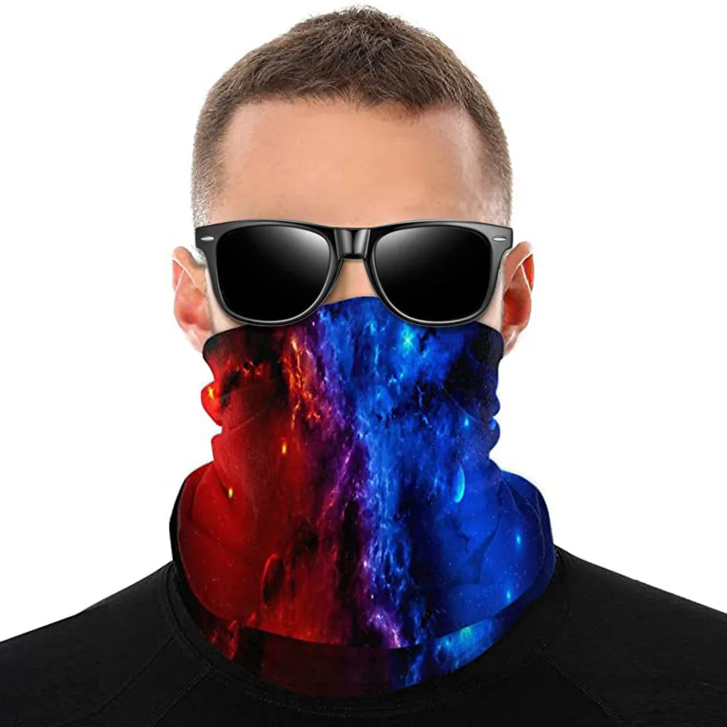 Унисекс уличная повязка на голову шарф шея защита от пыли ветрозащитный