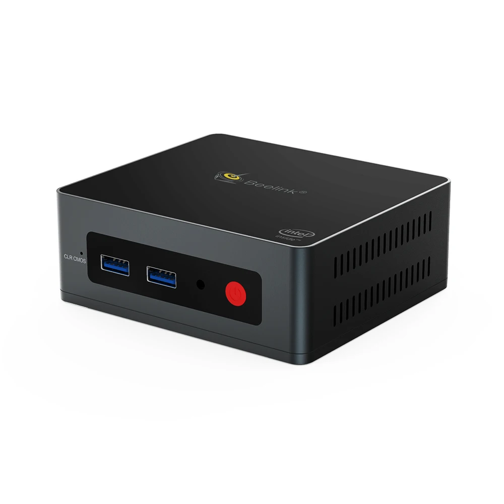 Мини ПК Intel J4125 Beelink GK на Win10 и Linux 8 Гб ОЗУ 128 ГБ/256 ГБ/512 ГБ/1 ТБ ПЗУ USB 3 0 BT 4 двойной Wi Fi 2