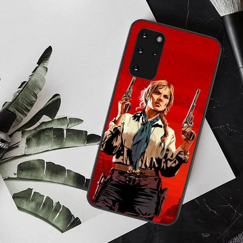 HPCHCJHM Red Dead Redemption 2 новое поступление черный чехол для мобильного телефона Samsung S20