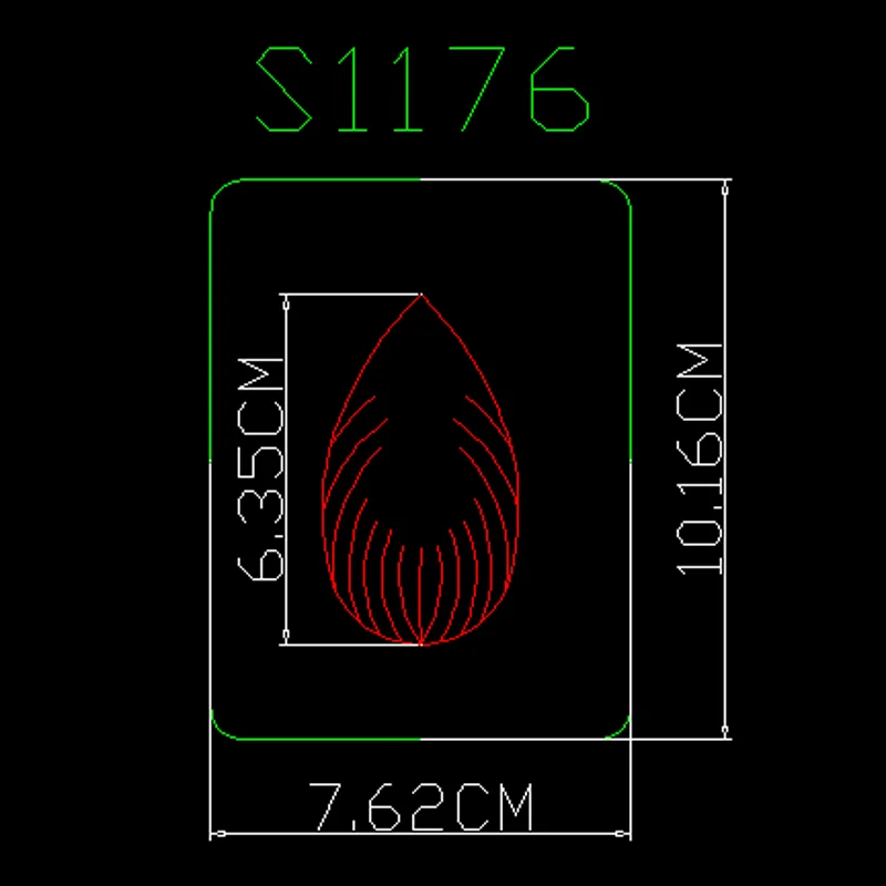 Серьги S1176 muyu режущие штампы новая деревянная форма для скрапбукинга Thickness