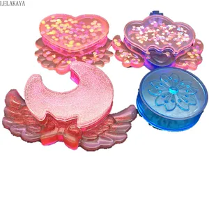 4 стиля розовый Луна Корона вишня в цвету ящик для хранения экшн-напечатанный рисунок Сакура Волшебная палочка силиконовые формы DIY ювелирные изделия ручной работы