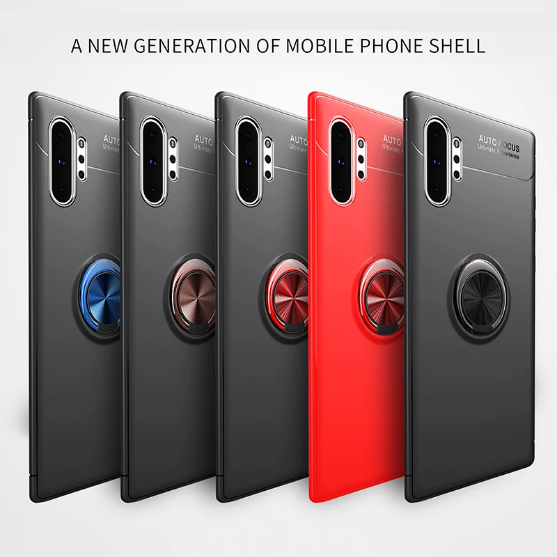 смартфон Для samsung Galaxy Note10 Pro Чехол Автомобильный держатель Подставка Магнитный