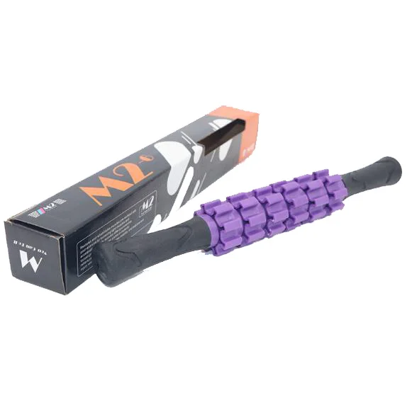 Purple1 Палочки для йоги, массажные палочки, палочки для пилатеса, расслабляющие мышцы, физиотерапия, инструмент для массажа тела, фитнес-оборудование, ролик для йоги - Цвет: Purple1