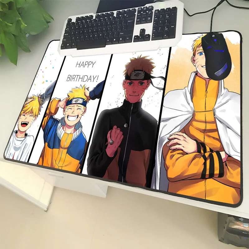 Коврик для мыши XGZ в стиле аниме большого размера резиновый Универсальный