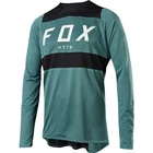 Мужская футболка с длинным рукавом, профессиональная футболка для мотокросса, горнолыжного спорта http Fox mtb, новинка 2021