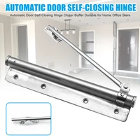 automatic door self closing hinge closer buffer durable home office store single spring automatic closing fire rated door alloy