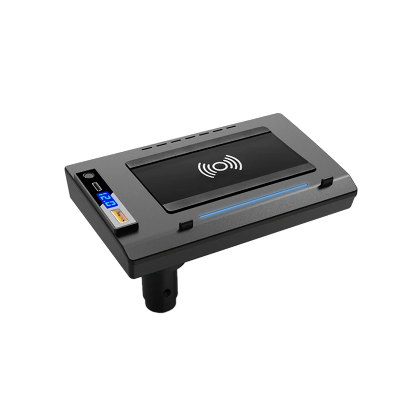 

Qi Car Wireless Charger Phone Panel for A6L A6 A7 C8 2019 2020 2021 Fast Wireless Charging Pad Holder