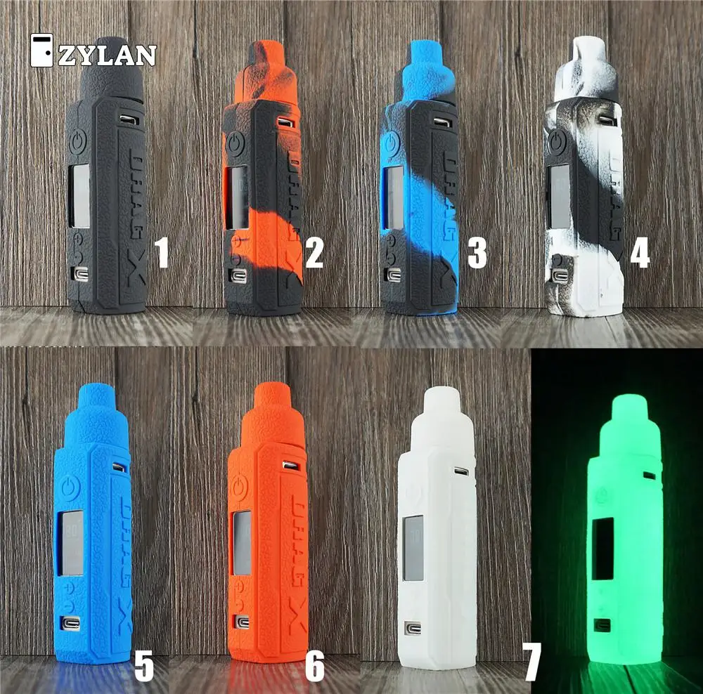 Модный силиконовый чехол ZYLAN для Voopoo Drag X резиновый комплект | Мобильные телефоны