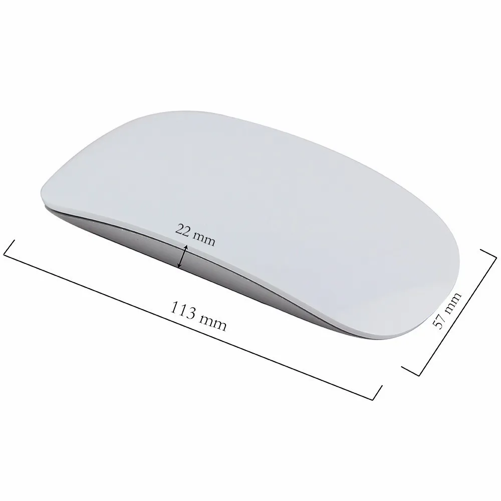 CHUYI беспроводная сенсорная Волшебная мышь эргономичная USB 1200 dpi оптическая мышь офисный компьютер ультра тонкая Mause для Macbook Apple пк ноутбук