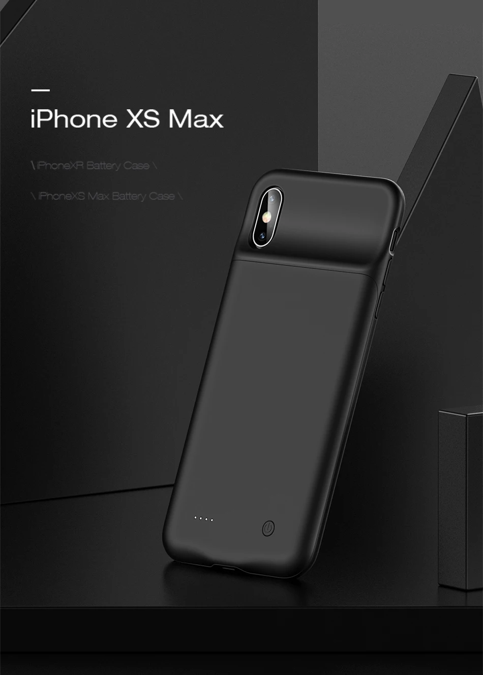 USAMS Батарея Зарядное устройство чехол s для iPhone X XR XS 6 6s 7 8 плюс 3000/4200 мА/ч, Мощность банк чехол тонкий внешний блок резервного Зарядное устройство Чехол