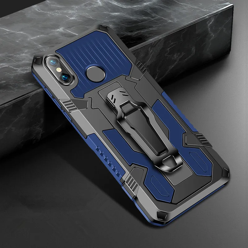 

Shockproof Armor Phone Case For Xiaomi 6 7 8 Redmi Note 5 Pro 7A 5A 6A 8A Rugged Aluminum Magnetic Stand Metal Anti-fall Cover