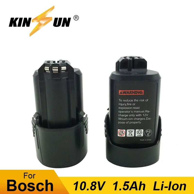 2 шт./упаковка литий ионные батарейки для шуруповерта Bosch|Комплекты батарей| |