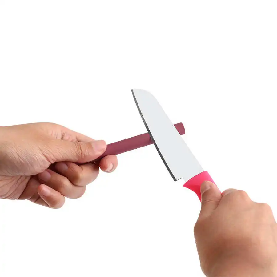 Точильный стержень рубиновый камень точильный практичный для ресторана