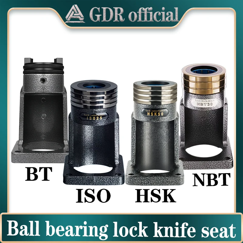 

Ball bearing lock cutter seat ISO20 ISO25 ISO30 HSK63 HSK40 50 BT40 BT30 NBT30 HSK25 locking fixture tool holder locking device