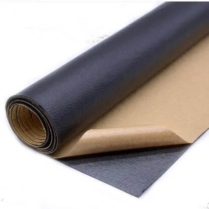 

135x50cm PU leather self adhesive fix subsidies simulation skin back since the sticky rubber patch leather sofa fabrics