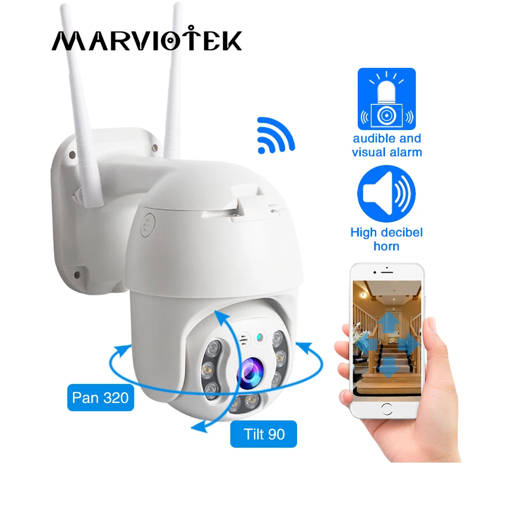 1080P IP камера Wifi oudoor мини скоростная купольная HD видео наблюдение двухсторонняя