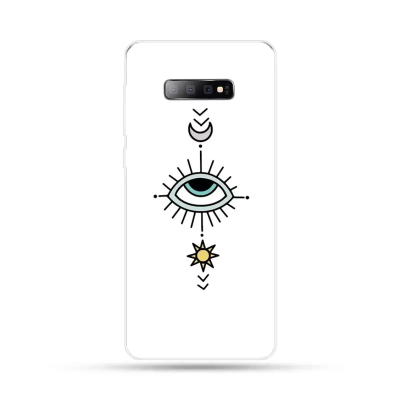

Evil eyes Phone Case For Samsung Galaxy S5 S6 S7 S8 S9 S10 S10e S20 edge plus lite cover shell funda capa