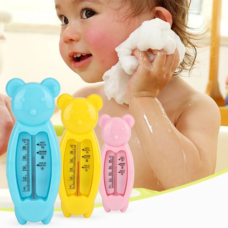 

Floating Lovely Bear Baby Water Thermometer Float Baby Bath Toy Thermometer Tub Water Sensor Thermometer
