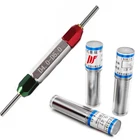 Цилиндрический штифтовый калибр, 1 шт., 0,1-0,49 мм, 0,5-5,99 мм, 6-9,99 мм, 20,0 мм, гладкий штекер