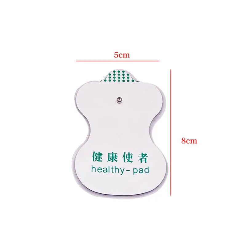 

1 Pair Slimming Patch Extra Adhesive Gel Snap Electrode Pads Tens Unit Electro Sticker Electric Massager Machine Body Therapy