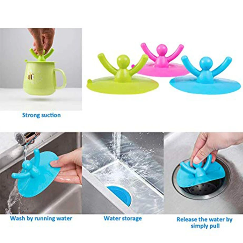 Силиконовая крышка для чашки бутылки аксессуары дома и офиса пробки туалетной