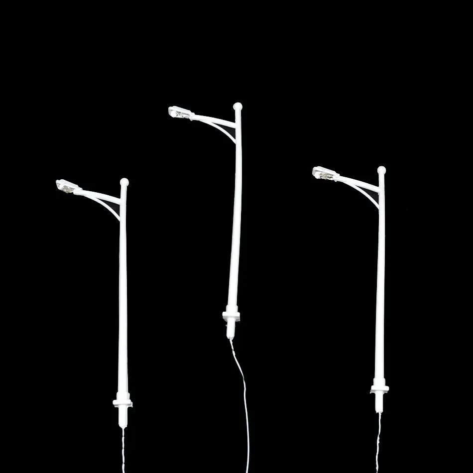 1: светодиодный уличный светильник 100 шкал игрушки высота 10 см модель железная