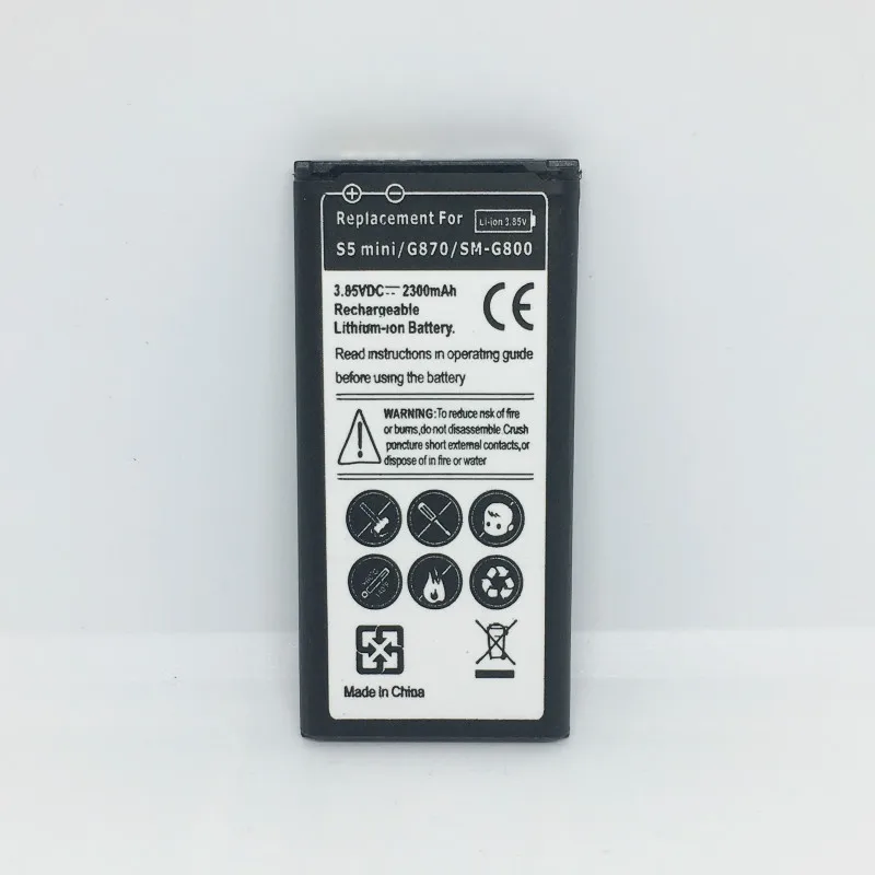 Высококачественная фотобатарея для Samsung GALAXY S5 mini S5mini G800 G870|Аккумуляторы
