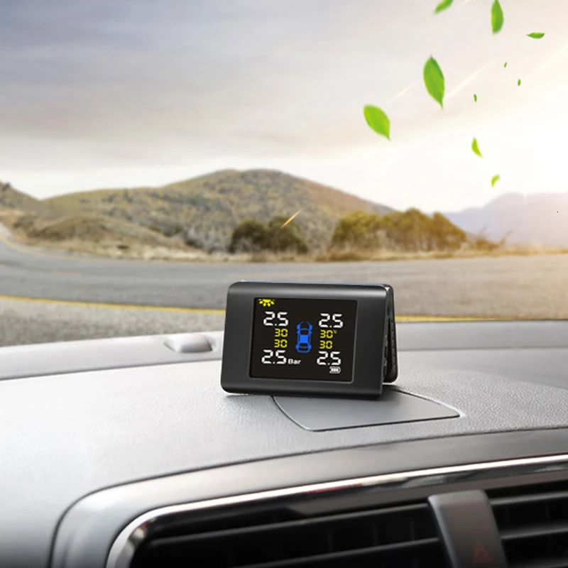 Система контроля давления в шинах ЖК дисплей Дисплей охранной сигнализации