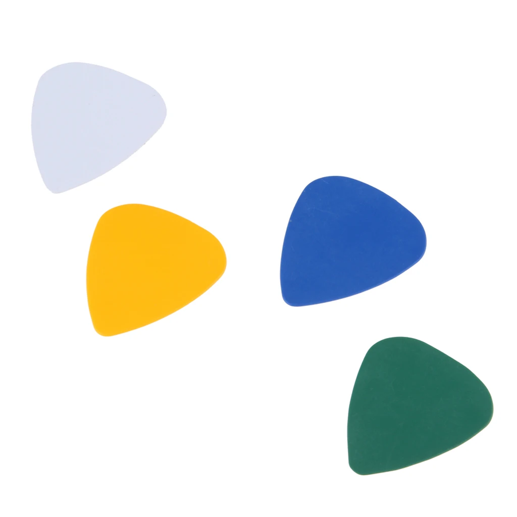 4 шт. гитарный медиатор s Plectrum гладкая поверхность с 1x держателем чехол для акустической электрогитары укулеле медиатор для любителей музыки