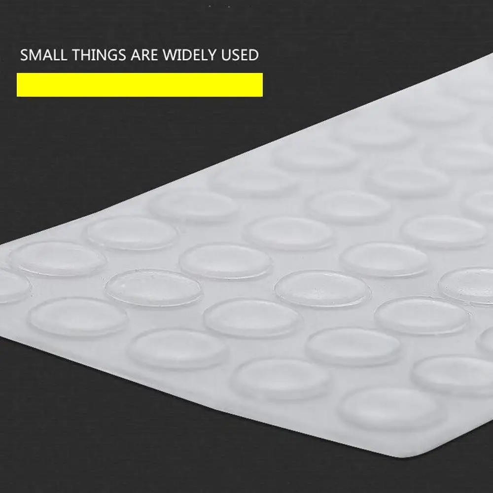 Бамперы стеклянные настольные 15 х2 мм клейкие бамперы для шкафа шумоподавляющие